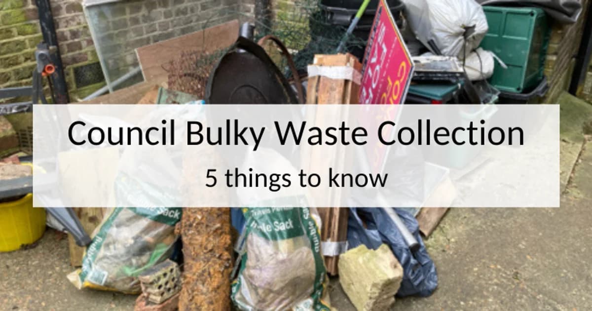 5 things about Council Bulky Waste Collection