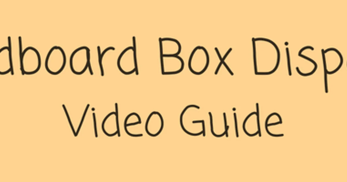 Cardboard Box Removal – Video Guide to Sustainable Disposal