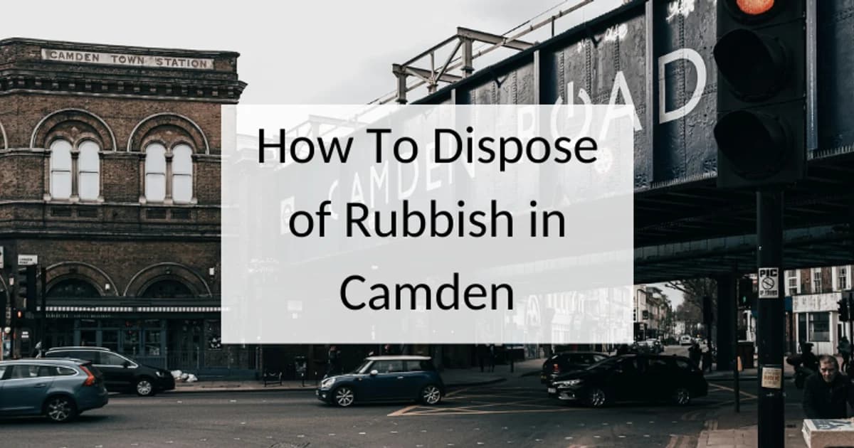 How to dispose of rubbish in Camden