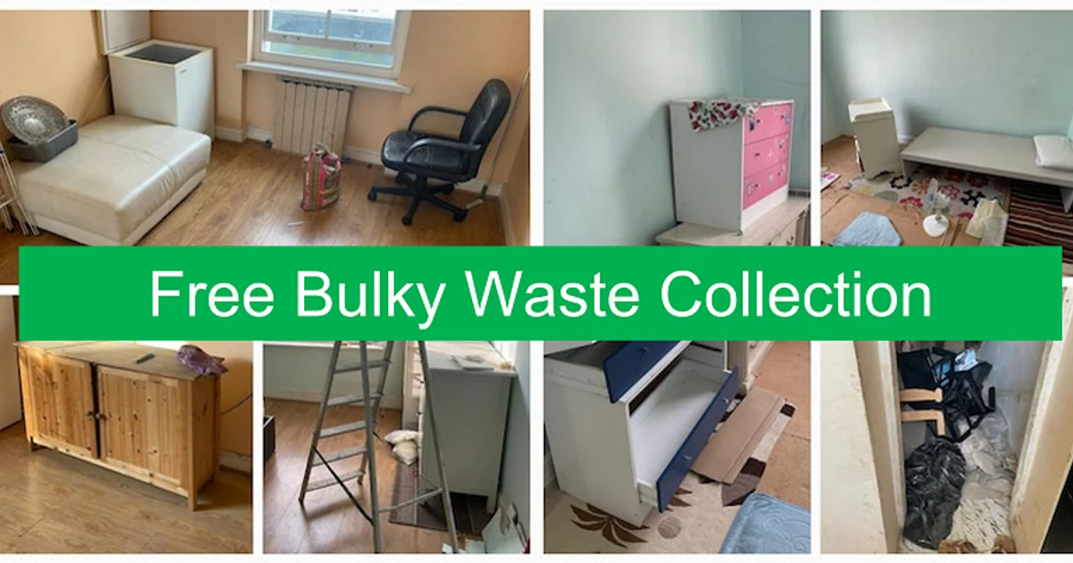 How to get your bulky waste collected for free