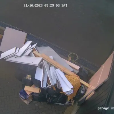 skip alternative for garage clear out, £110