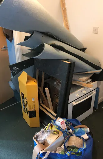 diy oven disposal and junk London £15