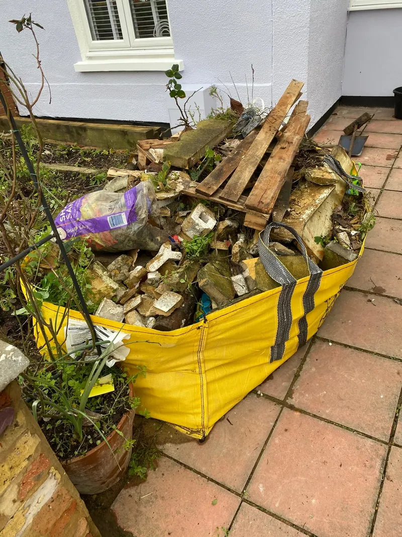 diy waste skip bag London £90