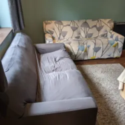 upholstered furniture removal example 2 sofas