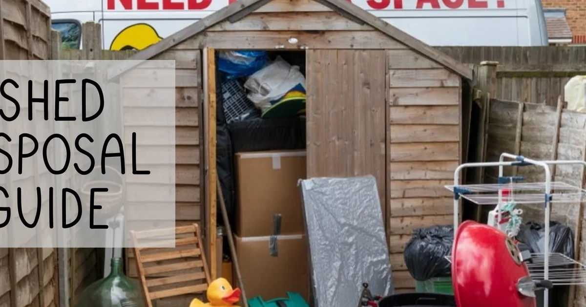How to dispose of an old shed | Lovejunk Blog