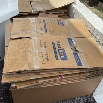 cardboard disposal £45