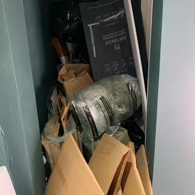 wall unit disposal £65 as example of how to dispose of bulky rubbish