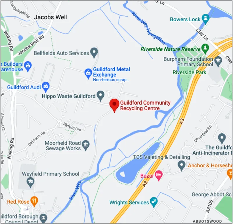 guildford recycling centre