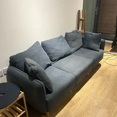 3 seater sofa example of how to dispose of rubbish in Hackney