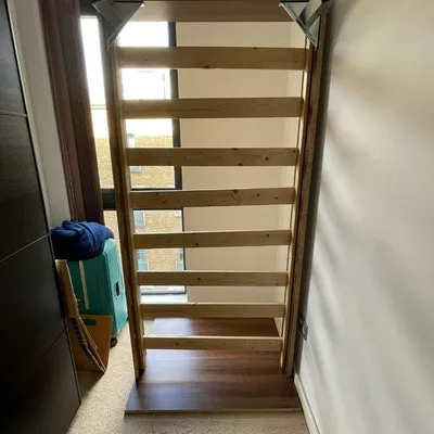 Single bed frame example of how to dispose of rubbish in Hackney