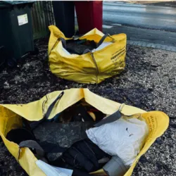 hippo bag removal as an example of how to dispose of rubbish in reading