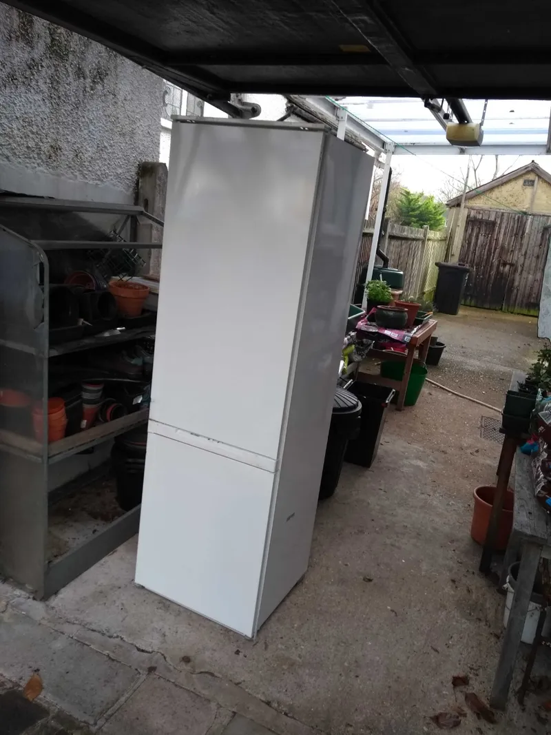 tall fridge removed for bargain £40 price