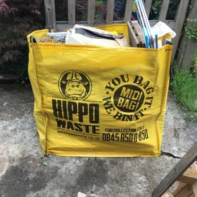 bathroom rip out waste collected for £80