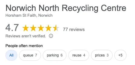 norwich north recycling centre review