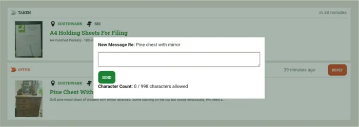 how to request an item