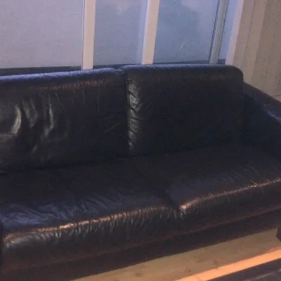 SW18 black habitat sofa disposal £60