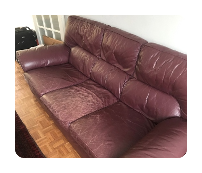 large sofa removed for £75