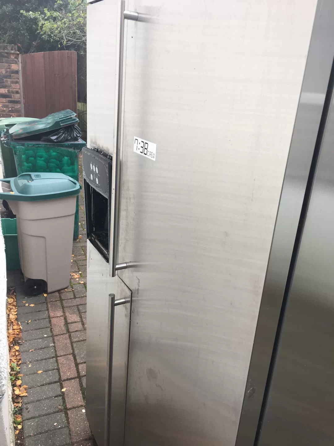 American fridge freezer collected for a low cost £75
