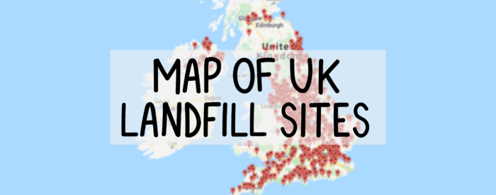 map waste landfill site uk